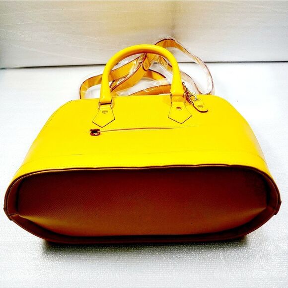 Laura Giani Leather Satchel - Picture 6 of 6